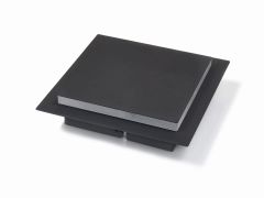 Stenska LED svetilka / Nevtralno bela 4500K / 7W / 230V / Črna / IP20