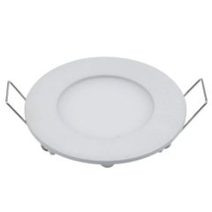 Vgradni LED panel okrogli 3W / Nevtralno bela / 150 lm / IP44 / 230V