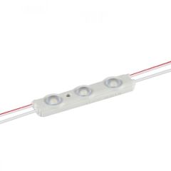 LED modul / vodotesen (IP65) / Hladno bela / 3 LED / 2835 / 1W = 6W / DC12V