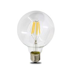 E27 LED sijalka / LED žarnica G95 / Nevtralno bela / COB / 4W = 40W / AC85~265V