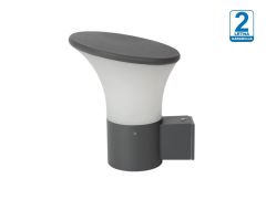Stenska / fasadna svetilka iz aluminija / Temno siva / 1 x E27 / IP65 / 230V / 24-mesečna garancija