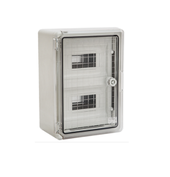 Nadometna razdelilna elektro omarica / PP 3114 / dvovrstna / 24 mest / IP65