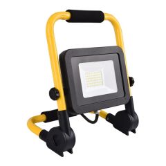 LED reflektor 50W s stojalom/ Hladno bela / IP65 - vodotesen (za zunanjo uporabo) / AC230V / s 2m kablom in vtikačem