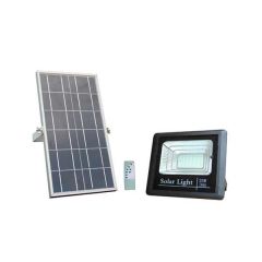 Solarna LED svetilka / reflektor / ekvivalent 12W / Hladno bela / vodotesna IP65