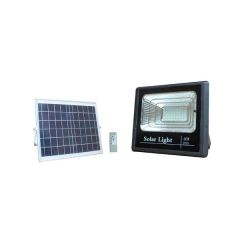 Solarna LED svetilka / reflektor / ekvivalent 16W / Hladno bela / vodotesna IP65