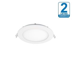 Vgradna stropna LED svetilka / Slim panel / Hladno bela / 6W / 230V