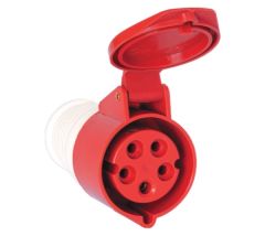 Industrijska nihalna vtičnica HT-225, 400V, 32A, IP44, 3P+N+E