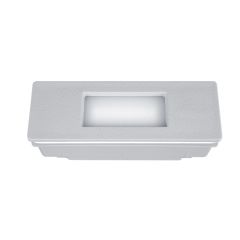 Stenska vgradna LED luč / Siva / R7S / Nevtralno bela / 4W / 230V / IP55