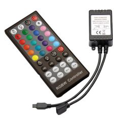 RGBW LED IR daljinski krmilnik / kontroler / upravljalnik / DC12-24V / 96W-144W