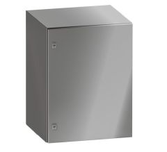 INOX omarica 600 x 400 x 200mm / dvojni zaklep