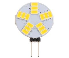 G4 LED sijalka / G4 LED žarnica / Hladno bela / 15 LED / 5630 / 3W = 30W / DC10-30V