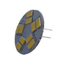 G4 LED žarnica / 3 W / Toplo bela / 10 LED /  DC12V - pokončni priklop