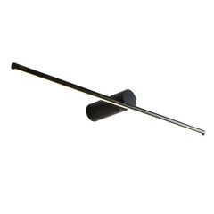 Kopalniška led svetilka 80 cm črna