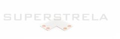 L priključek / konektor za enobarvni LED trak 10mm 1