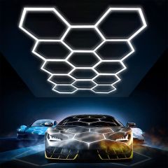 Hexagon osvetlitev delavnic