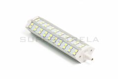 R7S reflektorska LED sijalka / R7S LED žarnica / Toplo bela / 54 LED / 5050 / 13W = 68W / 230V / 135mm