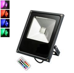 LED reflektor 30W SLIM / RGB  / 1800 lm / IP65 / 230V