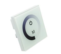 LED vgradno stensko belo stikalo ON/OFF + (Dimmable) / DC12V - 24V