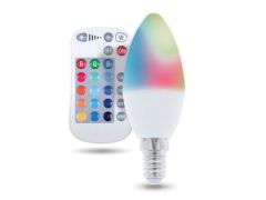 RGB e14 led žarnica