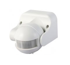 Infrardeči senzor gibanja / 230V / IP44 / Bele barve