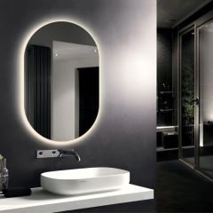 led ovalno ogledalo