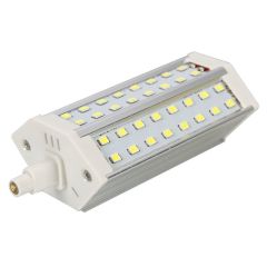 R7S reflektorska LED sijalka / R7S LED žarnica / Hladno bela / 48 LED / 2835 / 10W = 75W / 230V / 135mm