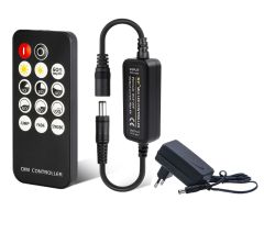 RF mini kontroler za enobarvne led trakove