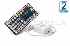 RGB LED IR daljinski krmilnik 640 / kontroler / upravljalnik / DC12V / 144W
