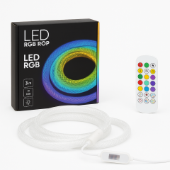 RGB LED vrv 3m z daljincem USB 5V DC