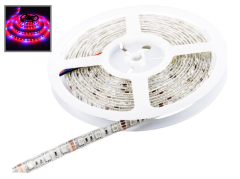 Samolepilen fleksibilen LED trak / 380-840nm / IP33 - ni vodoodporen / 60 LED/m / 5050 / 14,4W/m / DC12V