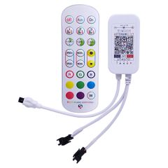 Audio (glasbeni) mini RGB MAGIC LED  krmilnik / kontroler / upravljalnik / DC5-24V / vgrajen mikrofon