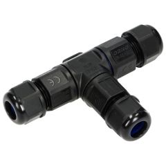 Spojka kabelska linijska tip T OR-AE-13602 3x4 6-12mm IP68 črna