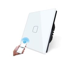Stensko stikaslo za luci na dotik WIFI belo