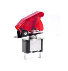 Preklopno 12/24V  stikalo / Top Gun style / max 20A, RDEČ
