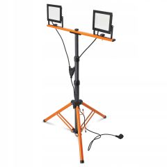 Teleskopsko trinožno prenosno stojalo + 2 x 50W LED reflektor 