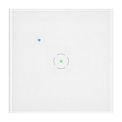 Smart stekleno stikalo na dotik enojno Wi-Fi Tuya