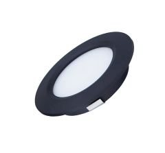 Vgradna stropna led lucka crna antracit