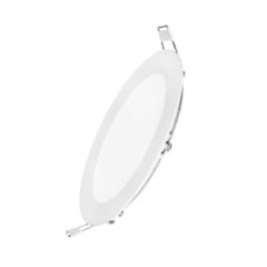 Vgradni LED Slim panel okrogli 12W / Hladno bela / 840 lm / IP44 / 230V