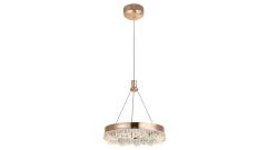 Viseča kristalna led luč