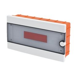 Vgradna razdelilna elektro omarica / enovrstna / 12 mest / IP40