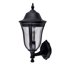 Stenska / fasadna svetilka Mark / lanterna / Črna / 1 x E27 / IP44 / 220V / 24-mesečna garancija