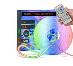 NEON LED trak RGBW CCT 10-metrski krmilnik daljinskega upravljalnika napajalna glasba 