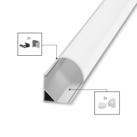 Kotni profil za led trak