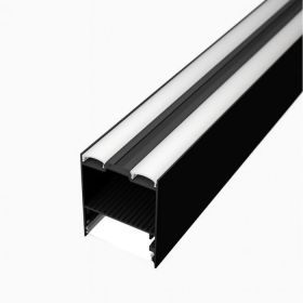 Viseci alu led profil crni