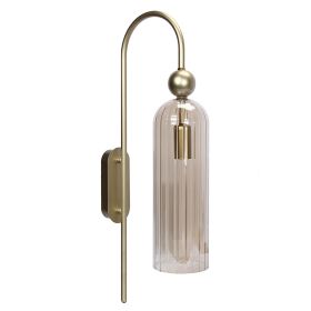 Stenska led zlata svetilka