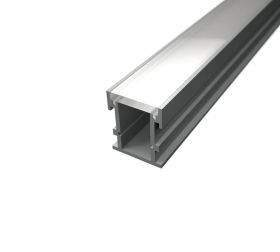 Talni pohodni ALU profil za LED trak 2m / komplet